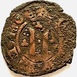 Willem I de Rijke, Dubbele mijt, Namen, z.j. ca 1376-1391.