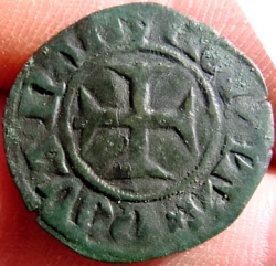 Willem I de Rijke, dubbele mijt, Namen, 1337-91 Willem I de Rijke, dubbele mijt, Namen, 1337-91