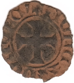 Jan van Salm, dubbele mijt, Born Jan van Salm, dubbele mijt, Born