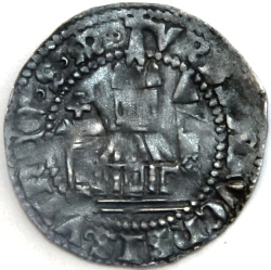 Hendrik VII van Luxemburg, grosspfennig Aken Hendrik VII van Luxemburg, grosspfennig Aken