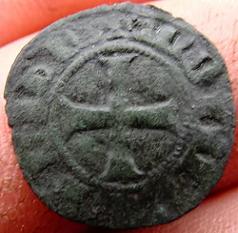 Philips de Stoute, dubbele mijt, 1386 Philips de Stoute, dubbele mijt, 1386