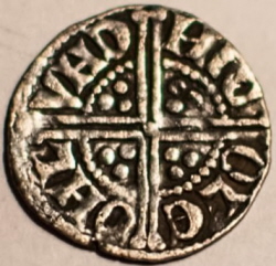 voided long cross penny Henry III