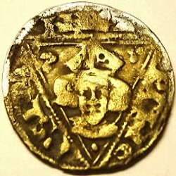 Hendrik II van Virneburg, bisschop v Keulen, muntplaats Bonn, ca 1318