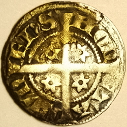 Hendrik II van Virneburg, bisschop v Keulen, muntplaats Bonn, ca 1318