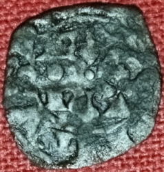 Charles de Blois, Dubbele denier, Nantes, 1319-1364