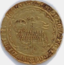 Lodewijk van Male, gouden lam, Gent/Mechelen, z.j. 1356-1364