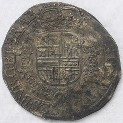 Albrecht en Isabella, vervalsing patagon, 1628