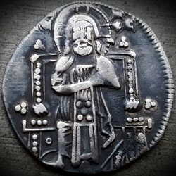 Pietro Gradenigo, grosso matapan, Venetië, ca 1289-1311