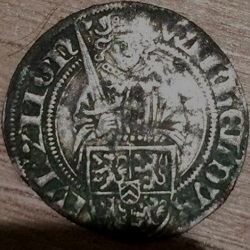 Willem IV van Berg, groschen, Mülheim, 1484