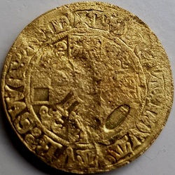 REPLICA Albrecht Achilles, goudgulden, Schwabach, z.j. ca 1470-1486