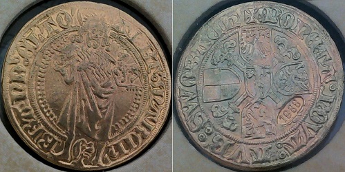Replica goudgulden Albrecht Achilles Schwabach