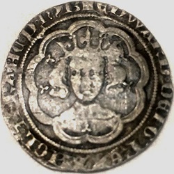 Edward III, Groat, Londen, z.j. ca 1351-1352