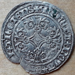 Johanna en Wenceslas, Halve Brijman met rozen, Maastricht, z.j. ca 1377