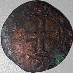 Onbekende muntheer, Dubbele mijt, z.mpl, z.j. ca na 1388