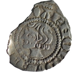 Arnold V van Loon, Denier met hoofd, Hasselt ?, z.j. na 1303