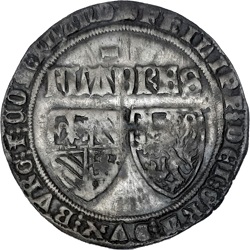 Philips de Stoute, Dubbele groot Lelieaart, Gent, z.j. ca 1388 - 1389