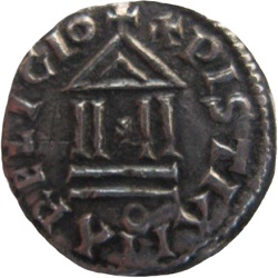 Lodewijk de Vrome, denarius, Dorestad?, z.j. ca 822 - 840
