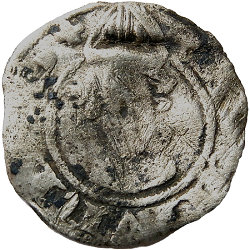 Bohemond II von Saarbrücken, 1/2 shilling, Trier, z.j. ca 1354-1362