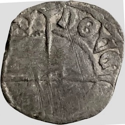 Ongekende bisschop, 1/8 groot, Deventer, z.j. ca eind 14de - begin 15de eeuw