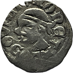 Lodewijk I de Grote van Anjou, Denar, Boeda(?), z.j. ca 1358-1371