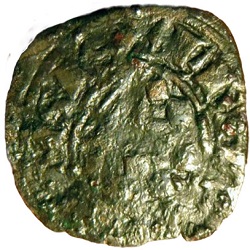 Jan III van Bretagne, denier, Limoges, z.j. ca 1301 - 1305