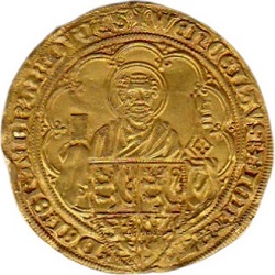 Johanna en Wenceslas, Gouden Pieter, Leuven, z.j. ca 1375-1380