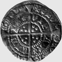 Henry VI, Halfgroat, Mule, Londen-Calais, z.j. ca 1427-1430