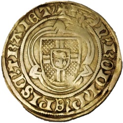 Rudolf van Diepholt, Sint Martinus goudgulden, Utrecht