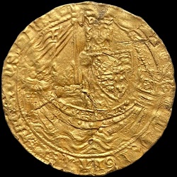 Richard II, Gouden Nobel, Calais, z.j. ca 1377-1399