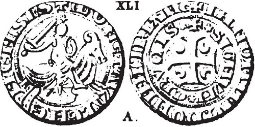 Boudewijn van Avesnes, 2/3 ruitergroot, Valenciennes, z.j. vanaf 1274/77 - 1289