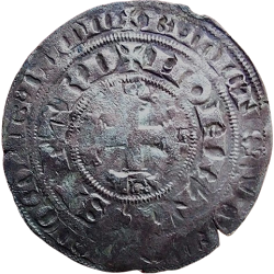 Walram IV van Valkenburg, Zilveren leeuw, Sittard, z.j. ca 1365 - 1378