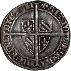 Philips de Stoute, Dubbele groot botdrager, Gent, Brugge of Mechelen, z.j. ca 1389-1402