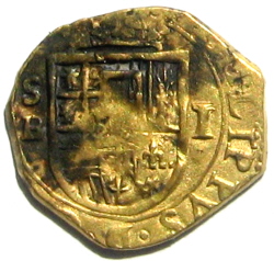 Philips II, 1 escudo, Sevilla, 1597-98