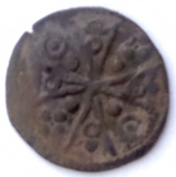 denarius Hendrik I, Vilvoorde, 1210-1235