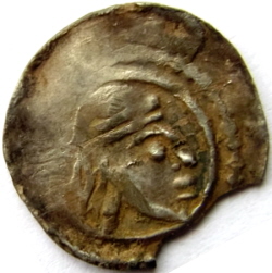 Godfried III, denarius, Hetogdom Brabant, z.j. 1164-1183