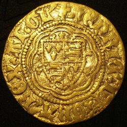 Henry VI, Quarter Noble, London, 1422 - c.1430
