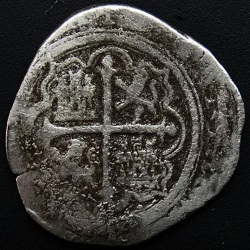 Philips II, 2 reaal, Mexico, z.j. 1564-67