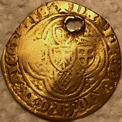 Frederik van Blankenheim, goudgulden, Utrecht, z.j. ca 1393-1423