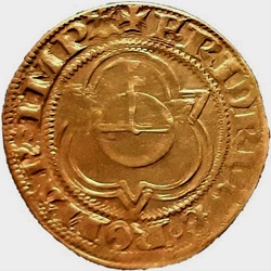 Friedrich III, goudgulden, Frankfurt am Main, z.j. ca 1491-1492