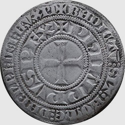 Philippe IV le Bel, Gros Tournois à l'O long, z.j. ca 1290-1295