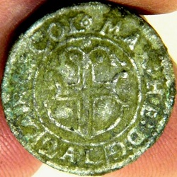 Maximiliaan Hendrik van Beieren, 2 albus, Keulen, z.j. ca 1657