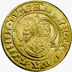 Lodewijk III van de Palts, Goudgulden, Bacharach, z.j. ca 1426