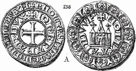Jan III van Brabant, Groot met Brabants portaal, Antwerpen, z.j. ca 1337