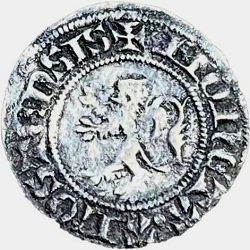 Lodewijk van Nevers, Kwart groot, Aalst, z.j. ca 1331-1332 